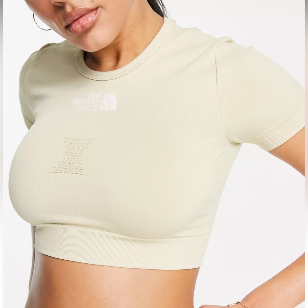 The North Face Women’s Seamless Training Top Gravel L-XL NWT